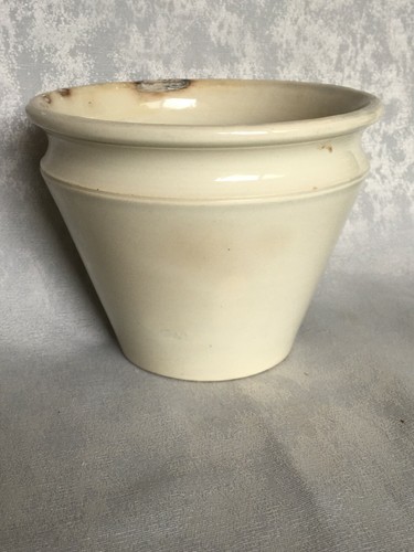 Ancien pot confiture conique - ancien,