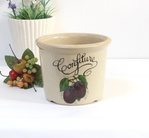 Ancien pot confiture - à,