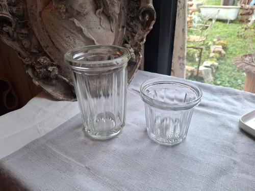 Anciens pots confiture en - ,