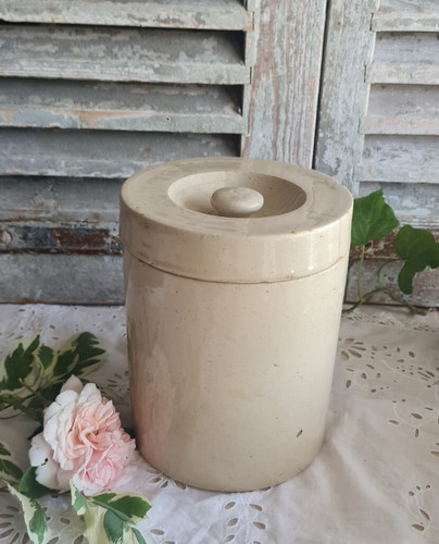 Ancien pot moutarde - ancien,